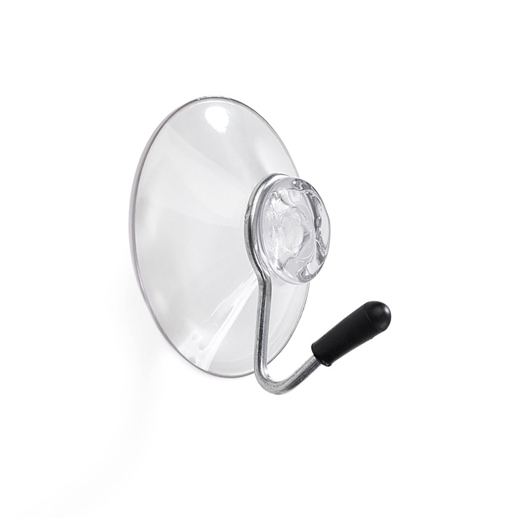 Hooks suction cup, Set of 2, HABO, Ø 4 cm, Clear in the group Storage / Bathroom storage at SmartaSaker.se (41554)