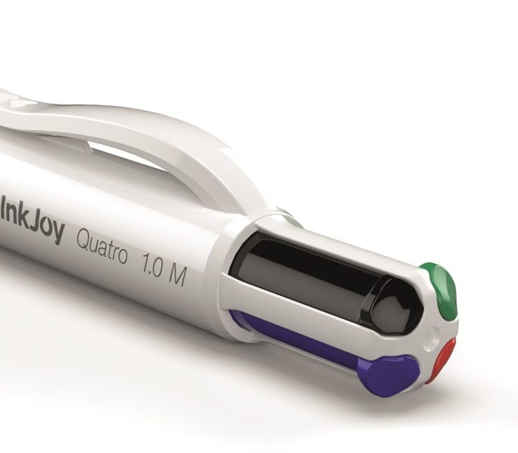 Ballpoint pen, 4 in 1, PAPER MATE SMOOTH INK JOY, White in the group Storage / Office supplies at SmartaSaker.se (41615)