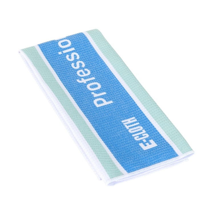 Teatowel for glass, ROFESSIONAL FINISH TOWEL, 40 x 60 cm, White / Green / Blue in the group Storage / Cleaning and waste sorting / Cloths and brushes at SmartaSaker.se (41636)