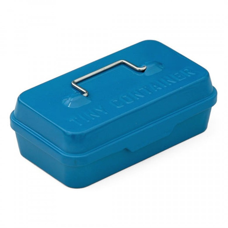Small aluminium tin, TINY CONTAINER, 10,7 x 6,2 x H 3,4 cm, Hightide in the group Storage / Storage boxes / Mini organizers / Boxes at SmartaSaker.se (41647)