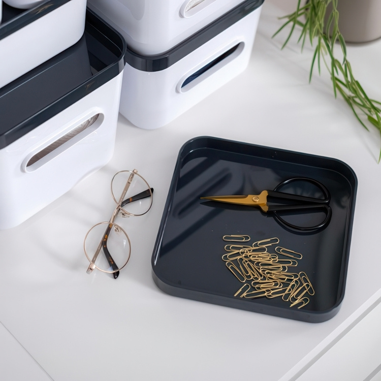 Lid / Tray, SMARTSTORE COMPACT SQUARE, 20 x 20 x 2,5 cm in the group Storage / Storage boxes / SmartStore storage boxes at SmartaSaker.se (41661)