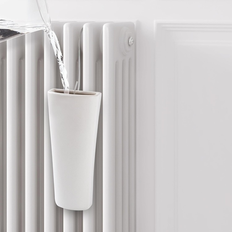 Hanging humidifier, Ceramic, Set of 2, HUMIDIFICADOR, White in the group Storage / Cleaning and waste sorting at SmartaSaker.se (41666)