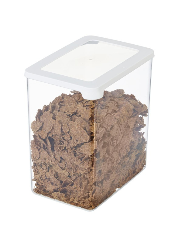 Transparent container, Large, 3,5 L, Airtight, VISION, Clear / White in the group Storage / Kitchen storage / Storage bins and jars / SmartStore at SmartaSaker.se (41682)