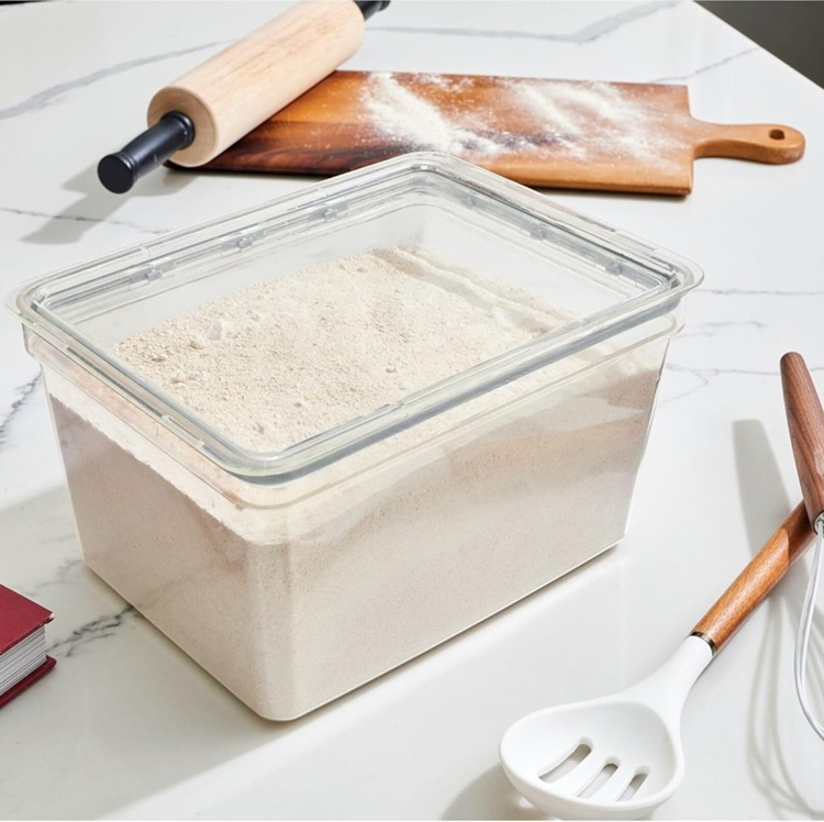 Airtight Container, 4,8 L, iD FRESH LARGE TALL CANISTER, 20 x 26,5 x H 15 cm , Transparent in the group Storage / Kitchen storage / Storage bins and jars at SmartaSaker.se (41711)
