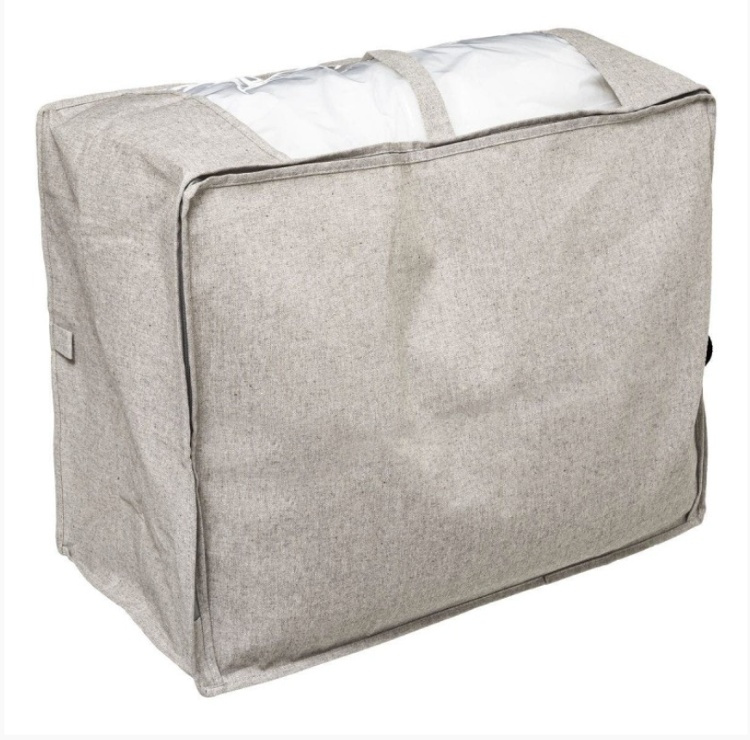Storage bag, ORGA STORAGE BAG, 60 x 30 x H 45 cm, Beige-grey in the group Storage / Storage boxes at SmartaSaker.se (41715)