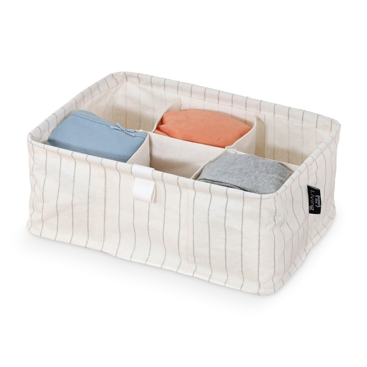 Drawer Organizer, 6 Compartments, TIVOLI COLLECTION, 32 x 23 x H 19 cm, Off White in the group Storage / Storage boxes at SmartaSaker.se (41757)