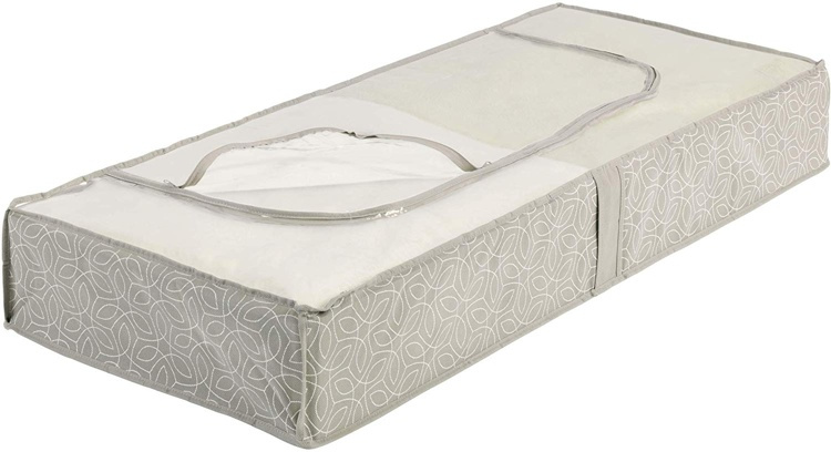 Under bed storage, Soft, BALANCE, 105 x 45 x H 15 cm, Beige in the group Storage / Bedroom storage / Under bed storage at SmartaSaker.se (41843)