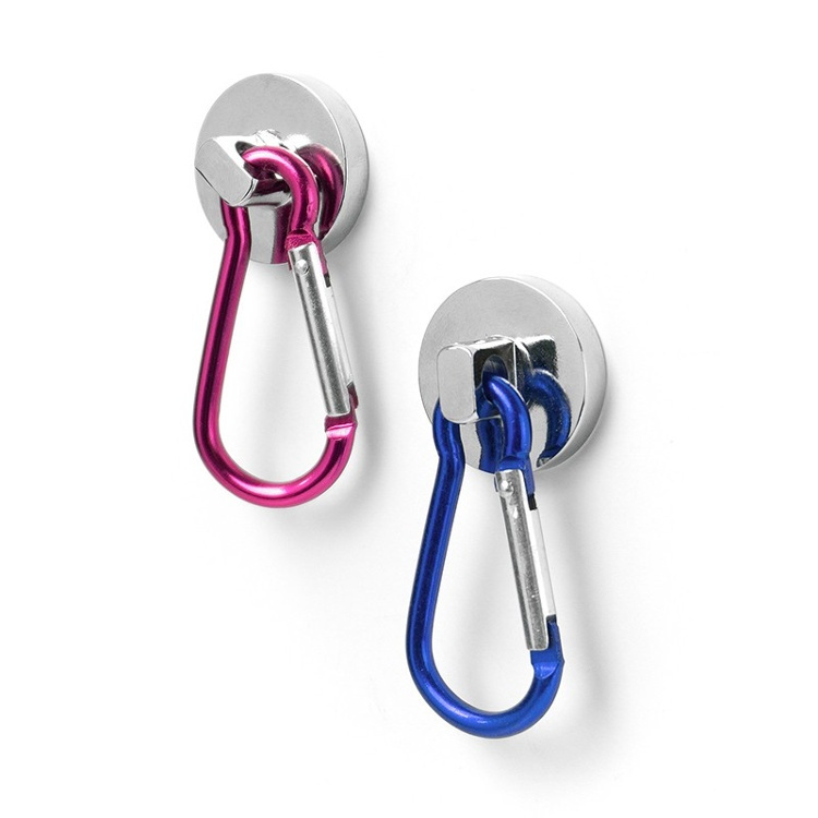 Magnets super strong, Set of 2, SNAP, Blue /pink in the group Storage / Magnets and adhesives / Magnetic Hooks at SmartaSaker.se (41953)