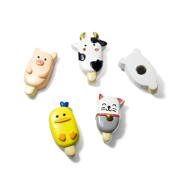 Magnets Icecream, Set of 5, POPSICLE, multicolor in the group Storage / Magnets and adhesives at SmartaSaker.se (41969)