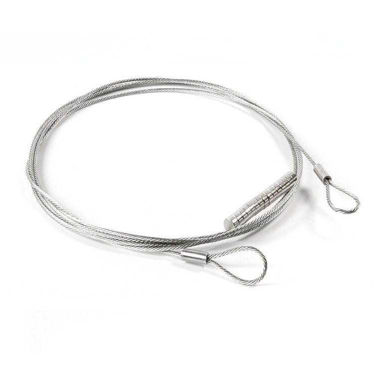 Magnetic card holder, with loops, STEELY DAN VARIO, 200 cm, Silver in the group Storage / Magnets and adhesives / Magnetic storage at SmartaSaker.se (42052)