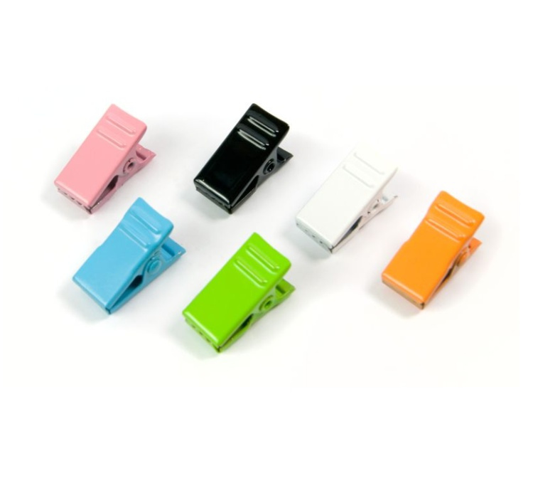 Magnetic clips, Set of 6, COLOCLIP, 1,7 x 1 cm, Assorted in the group Storage / Magnets and adhesives at SmartaSaker.se (42084)