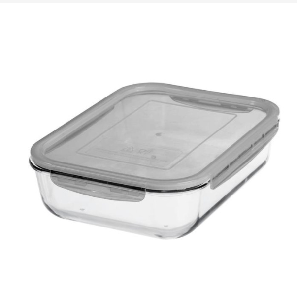 Glas Food Storage, 2,7 L , SMARTSTORE XL, Clear in the group Storage / Kitchen storage / Food containers / Glass lunch boxes at SmartaSaker.se (42108)
