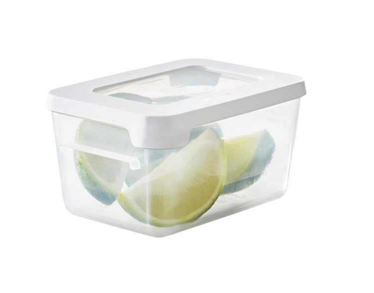 Lunch box, 0.45 L, SMARTSTORE SNACK, Clear / White in the group Storage / Kitchen storage / Food containers / Plastic at SmartaSaker.se (42136)