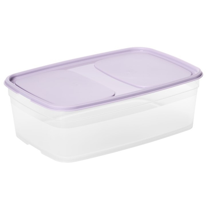 Food storage, 2,2 L, SMARTSTORE FRESH, Transparent / Purple in the group Storage / Kitchen storage / Food containers / Plastic at SmartaSaker.se (42157)