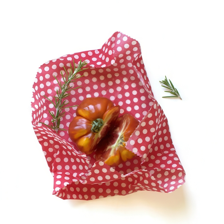 Eco Friendly wraps, Set of 3, Reusable, BEEWAX, Red / Yellow / Pink in the group Storage / Kitchen storage at SmartaSaker.se (42234)