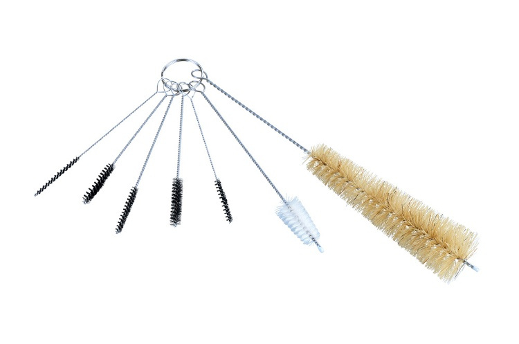 Mini Brushes / Bottle Brushes, Set of 7 different small brushes, BüRSTEN-SET in the group Storage / Cleaning and waste sorting / Cloths and brushes at SmartaSaker.se (42241)