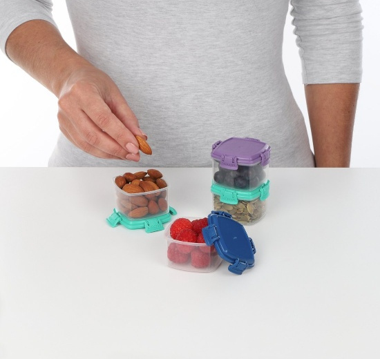 Mini containers, Set of 62 ml, MINI KNICK KNACK TO GO, Mix in the group Storage / Storage boxes / Mini organizers / Boxes at SmartaSaker.se (42246)