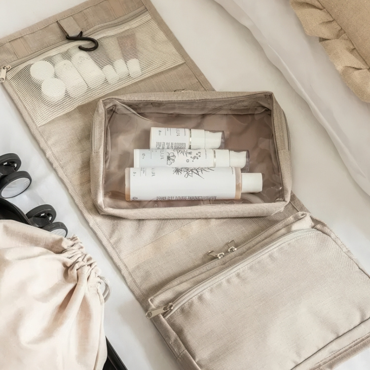 Toiletry Bag with travel case, BIGSO in the group Storage / Travel storage / Toiletry bags at SmartaSaker.se (42299)