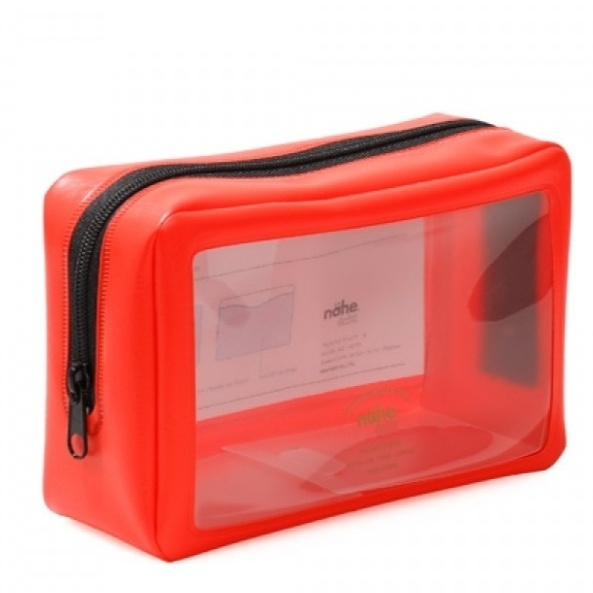 Storage / Packing pouch NÄHE SMALL, 18 x 11 cm , red in the group Storage / Travel storage / Toiletry bags at SmartaSaker.se (42306)