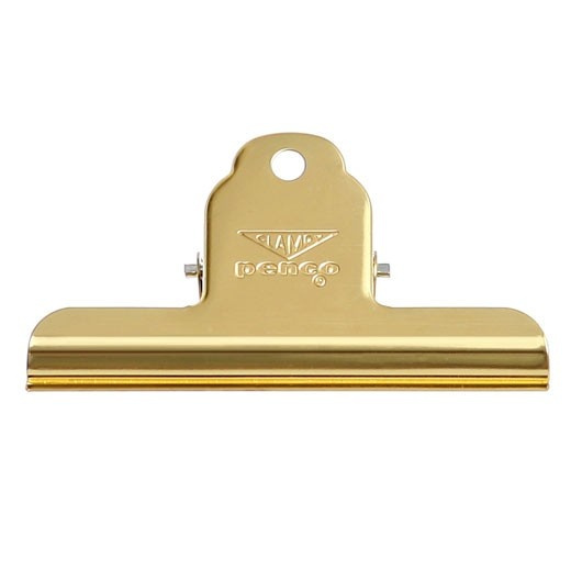 Metal Clip PENCO CLAMPY 10 cm, Large, Gold in the group Storage / Office supplies at SmartaSaker.se (42334)