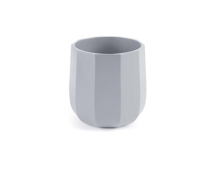 Pen Cup BABYLON, Lexon, Ø 8,5 x H 9 cm, Light grey in the group Storage / Office supplies at SmartaSaker.se (42409)