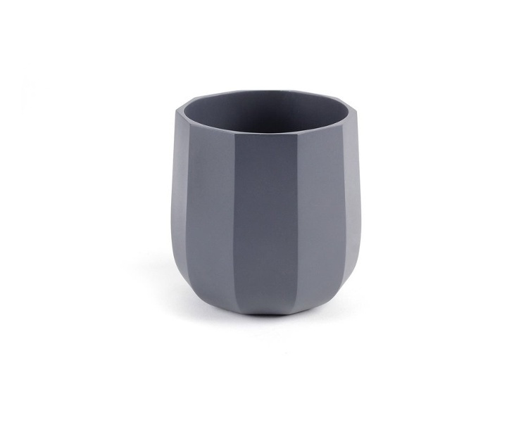 Pen Cup BABYLON, Lexon, Ø 8,5 x H 9 cm, Dark grey in the group Storage / Office supplies at SmartaSaker.se (42411)
