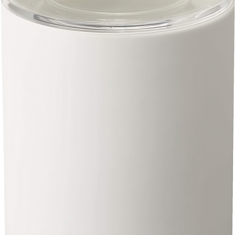 Ceramic Canister with lid, YAMAZAKI TOWER LARGE CANISTER, Ø 10,5 x H 12 cm in the group Storage / Kitchen storage / Storage bins and jars at SmartaSaker.se (42428)
