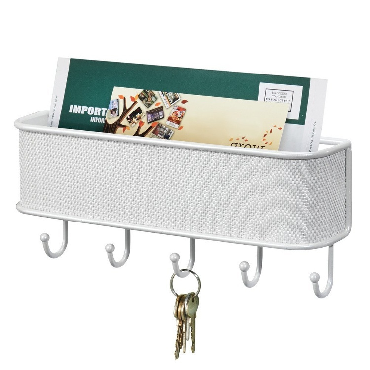 Poststand & hooklist, TWILLO WALL LETTER RACK, White in the group Storage / Hallway storage / Hooks and hangers at SmartaSaker.se (42430)
