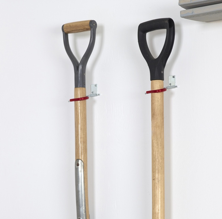Utility holders / Grip hooks, HABO, 5 pcs, Red in the group Storage / Storage room and garage / Utensil holders at SmartaSaker.se (42460)