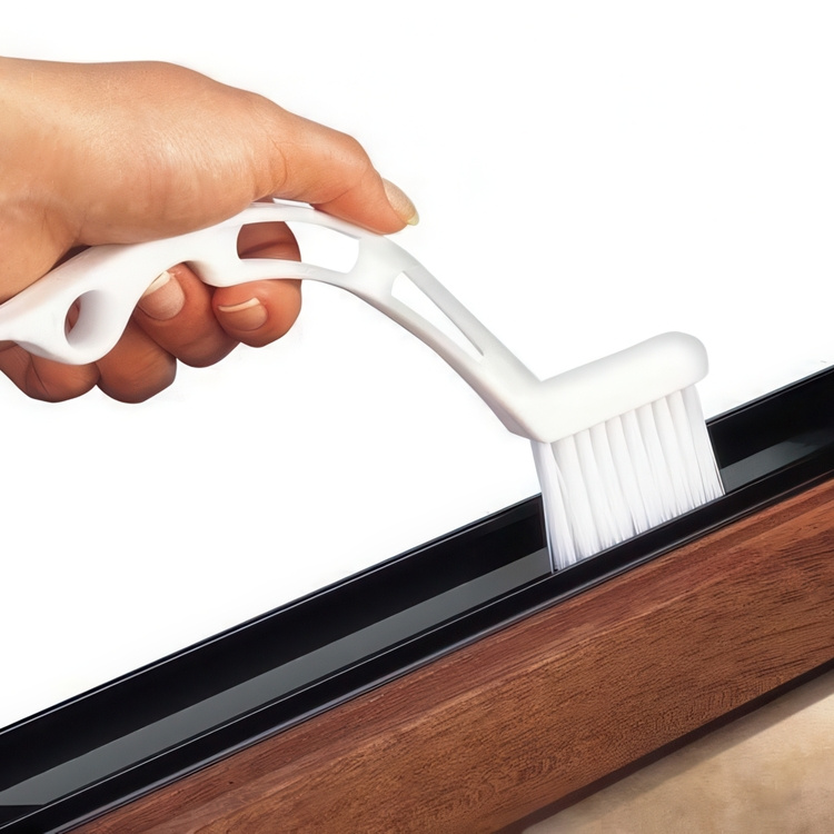 Specially shaped brushes, Set of 2, JOINT BRUSHES, White in the group Storage / Cleaning and waste sorting / Cloths and brushes at SmartaSaker.se (42468)