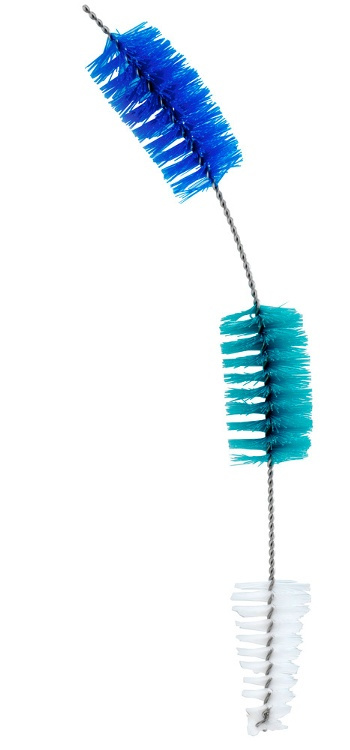 Drain Cleaner, flexible, 3-PHASE DRAIN SPIRAL, Ø 3 x 110 cm, Silver / blue / white in the group Storage / Kitchen storage / Dish racks and sink accessories at SmartaSaker.se (42469)