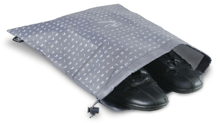 Shoe bag, TRAVEL - SACCHETTO SCARPE, 36 x 40cm, Grey in the group Storage / Travel storage / Packing cubes at SmartaSaker.se (42577)