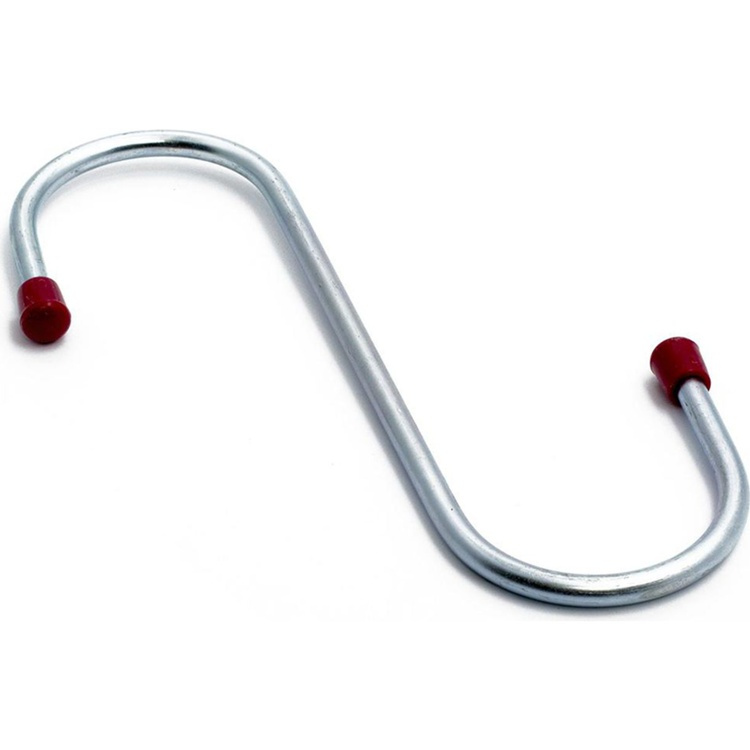 S hook, JUMBO S-HAKE, Habo, 16 cm, Silver / Red in the group Storage / Storage room and garage / Utensil holders at SmartaSaker.se (42604)
