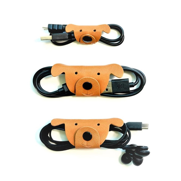 Cord wraps, set of 3, DOG CABLE TIES, Kikkerland, Nature in the group Storage / Office supplies at SmartaSaker.se (42645)