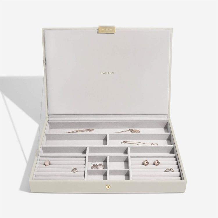 Jewellery Box, SUPERSIZE STACKERS, 36 x 25 x H 4,7 cm in the group Storage / Bedroom storage / Jewelry storage at SmartaSaker.se (42712)