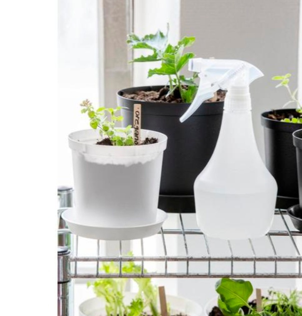 Spray bottle, CHAPLIN 0.5 L, Smartstore, Transparent white in the group Storage / Cleaning and waste sorting at SmartaSaker.se (42797)