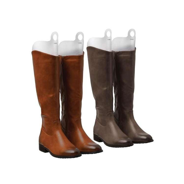 Boot shapers, set of 2, FORME PER STIVALI, Transparant white in the group Storage / Wardrobe storage / Shoe storage at SmartaSaker.se (42893)