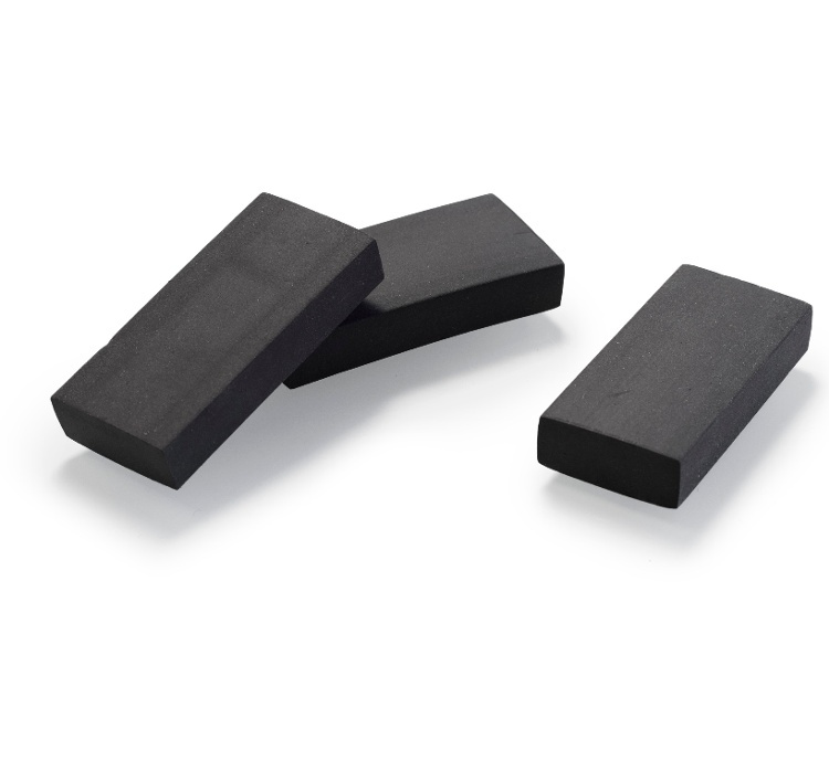 Eraser, DESKSTORE BLACK, 4,9 x 2,3 x H 0,9 cm, Black in the group Storage / Office supplies at SmartaSaker.se (42897)