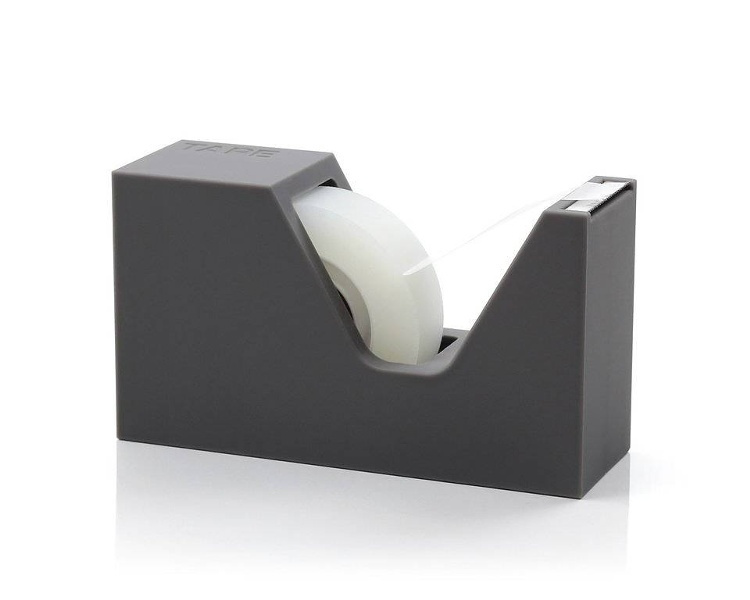 Tape dispenser BURO, Lexon Design, grey in the group Storage / Office supplies at SmartaSaker.se (42946)