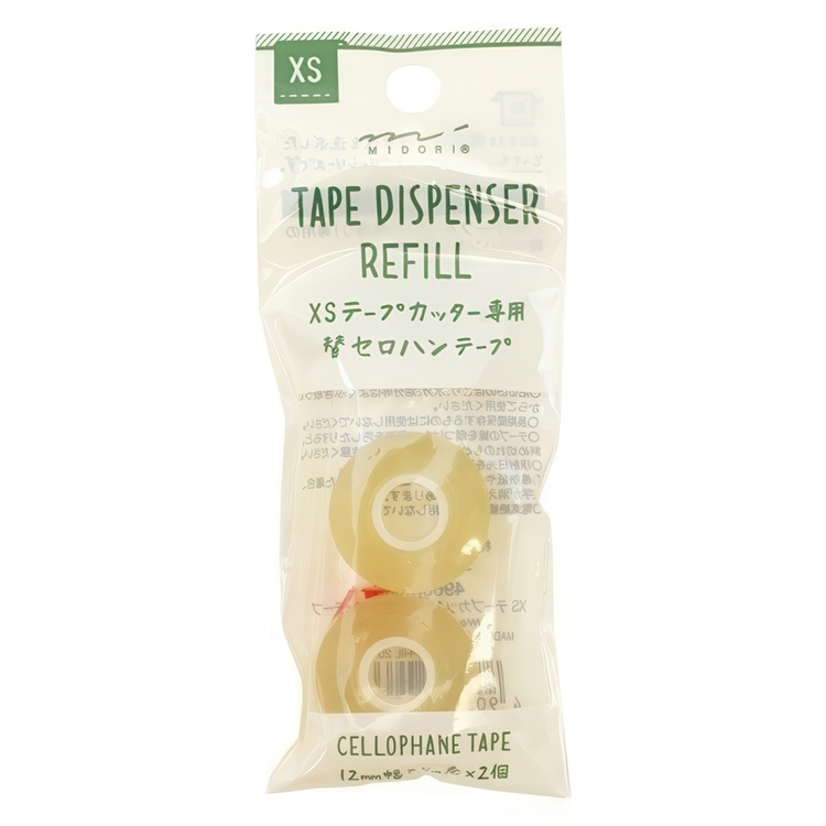 Tape mini, Swt of 2, MIDORI REFILL XS, Clear in the group Storage / Office supplies at SmartaSaker.se (42947)
