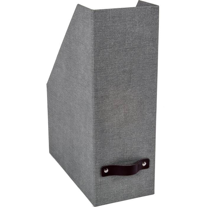 Magazine Holders, set of 2, BIGSO WILLIAM CANVAS, Grey in the group Storage / Office supplies at SmartaSaker.se (42956)