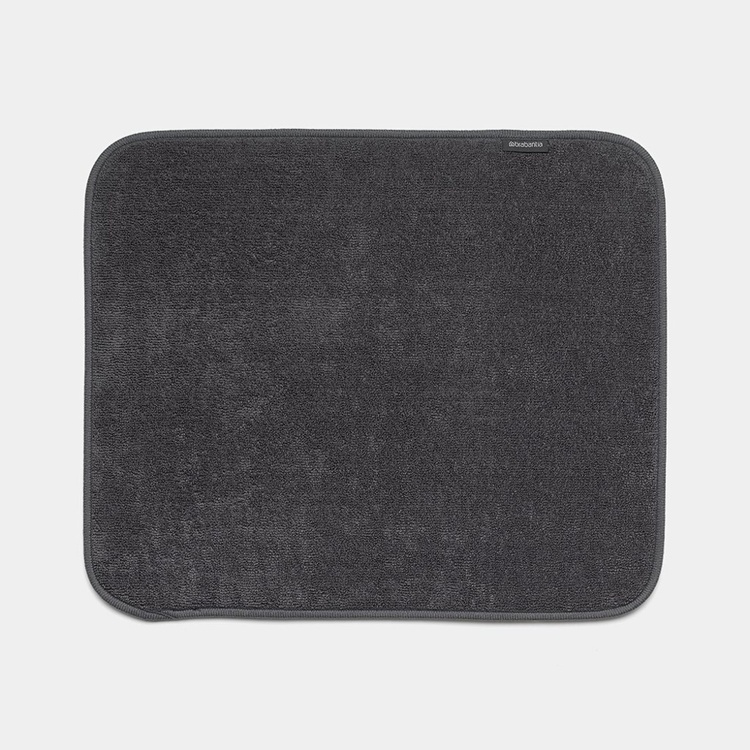 Dish Drying Mat, BRABANTIA MICROFIBRE , 47 x 40 cm, Dark Grey in the group Storage / Kitchen storage at SmartaSaker.se (42975)
