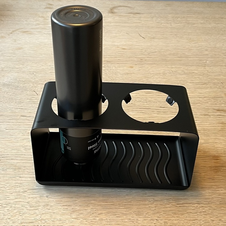 Bottle Drying Stand, WAVE, Black in the group Storage / Kitchen storage / Dish racks and sink accessories at SmartaSaker.se (42988)