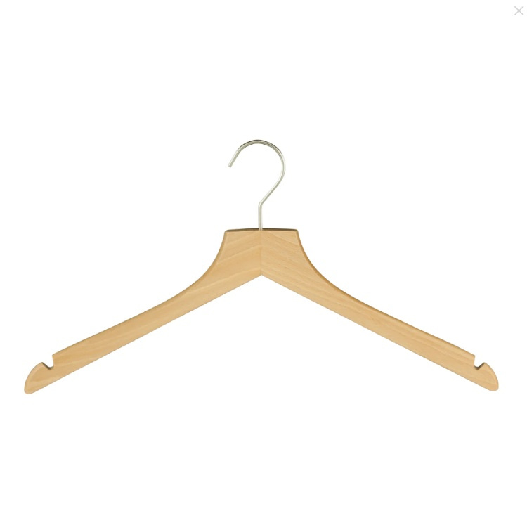 Hanger in Wood with skirt holders, MAWA CLASSIC, 41 cm, Natural in the group Storage / Wardrobe storage / Hangers and hooks at SmartaSaker.se (43009)