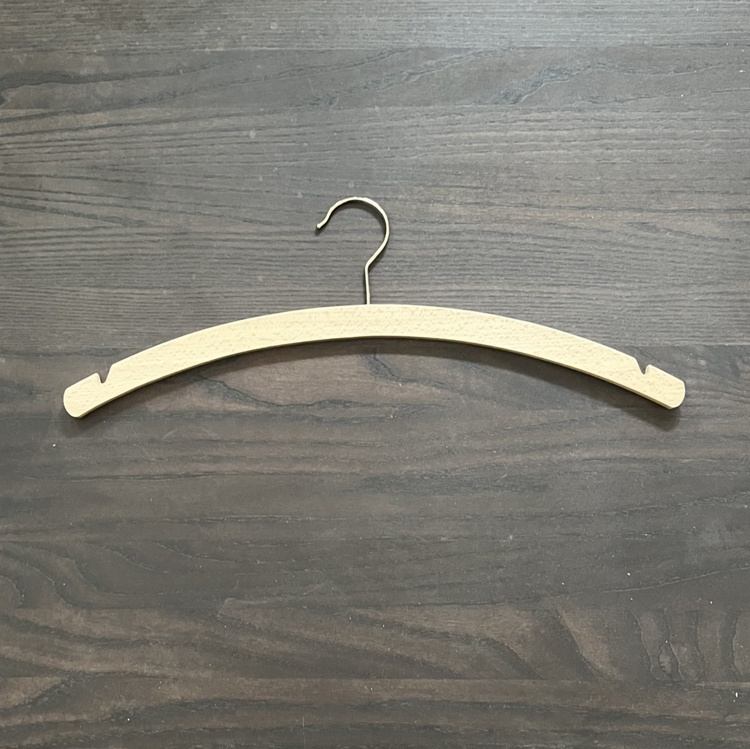 Hanger in Wood with skirt holders, MAWA RETRO, 42 cm, Natural in the group Storage / Wardrobe storage / Hangers and hooks at SmartaSaker.se (43010)