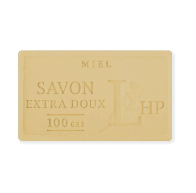 Soap with Honey scent, 100 g, SAVON DE MARSEILLE MIEL, 8,5 x 5 x H 2,5 cm, Beige in the group at SmartaSaker.se (43033)