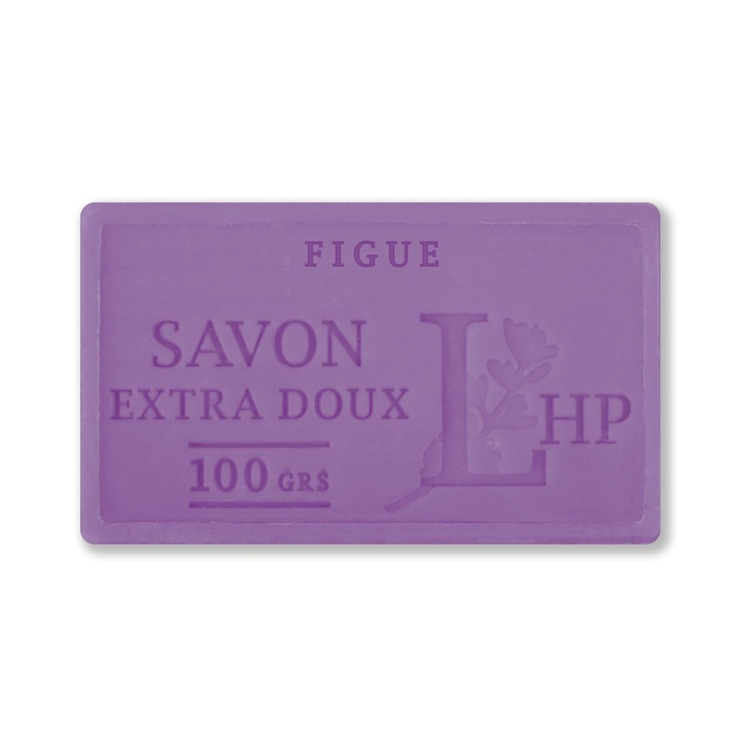 Soap with Fig, 100 g, SAVON DE MARSEILLE FIGUE, 8,5 x 5 x H 2,5 cm, Purple in the group at SmartaSaker.se (43043)