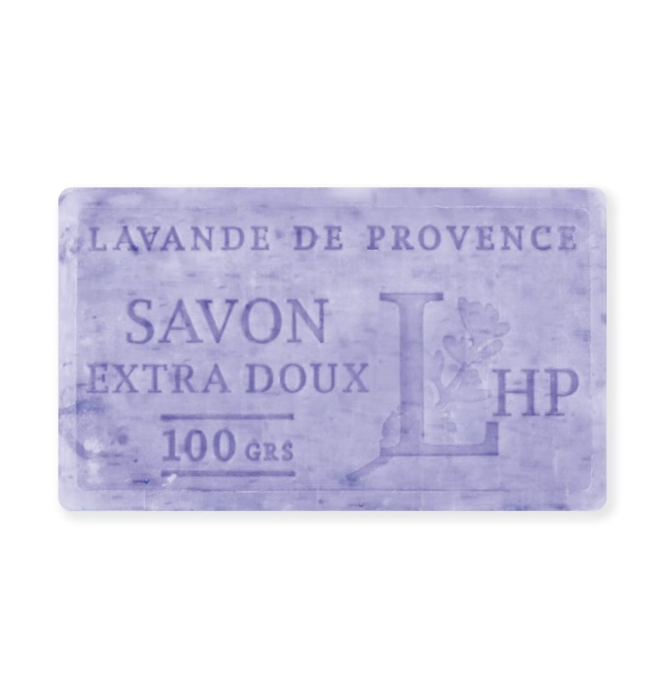 Soap with Lavender, 100,g, SAVON LAVANDE FLEURS, 8,5 x 5 x H 2,5 cm, Purple in the group at SmartaSaker.se (43045)