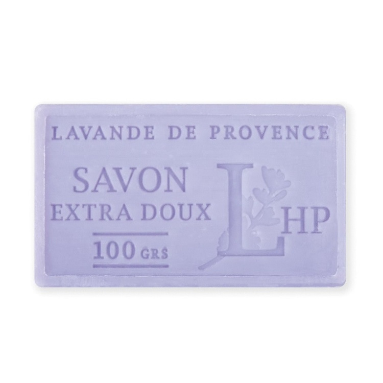 Soap with Lavender, 100 g, SAVON DE MARSEILLE LAVANDE DE PROVENCE, 8,5 x 5 x H 2,5 cm, Purple in the group Storage at SmartaSaker.se (43046)