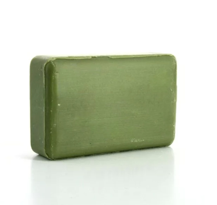 Soap with Olive oil, from Provence, HUILE D\'OLIVE, 8,5 x 5 x H 2,5 cm, Olive Green in the group Storage at SmartaSaker.se (43052)